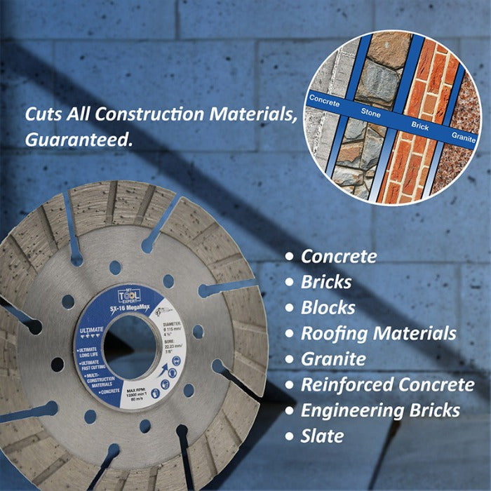 universal diamond disc for cutting