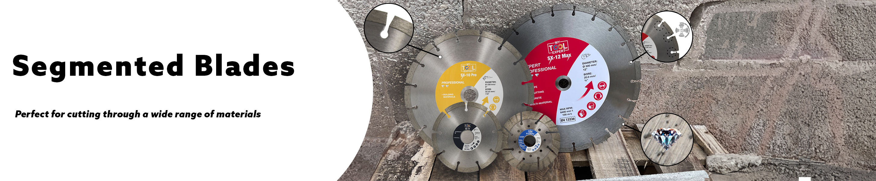 segmented cutting discs