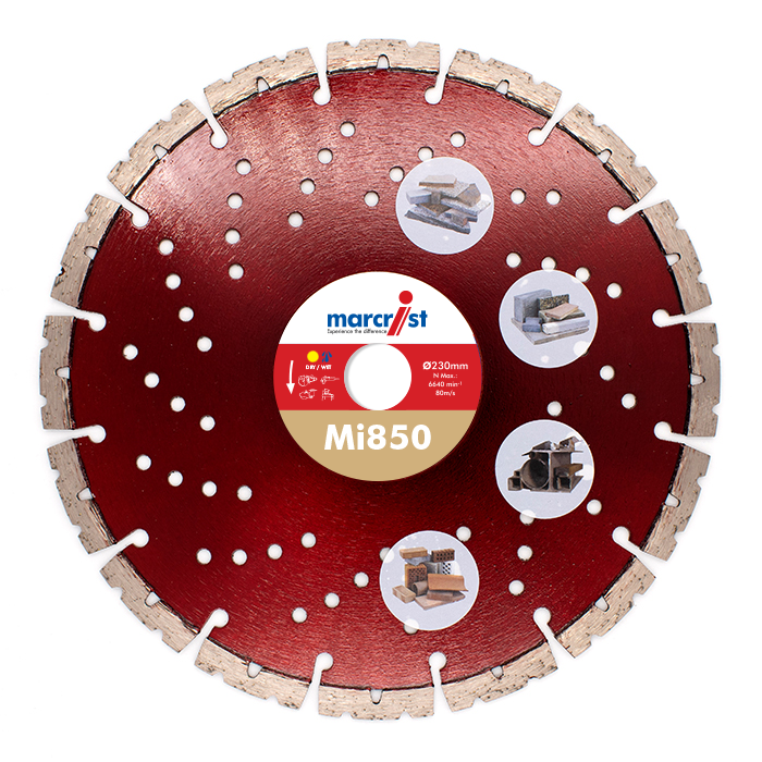 High-speed cutting disc with M-Segment