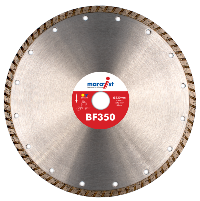 BF350 Turbo Precision Diamond Blade Marcrist International