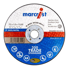 350 Inox Special Ultrathin Slitting Disc Marcrist International