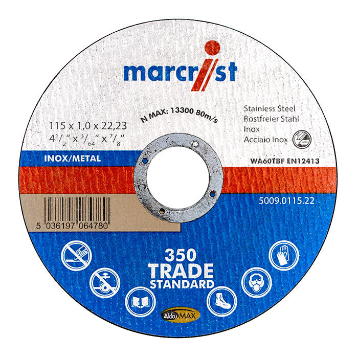 350 Inox Special Ultrathin Slitting Disc Marcrist International