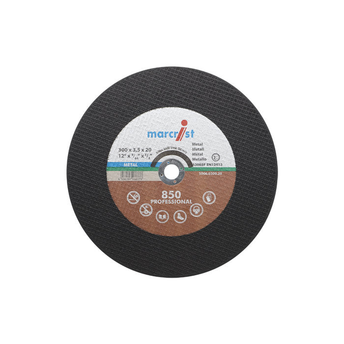 300mm Flat Metal Cutting Disc 