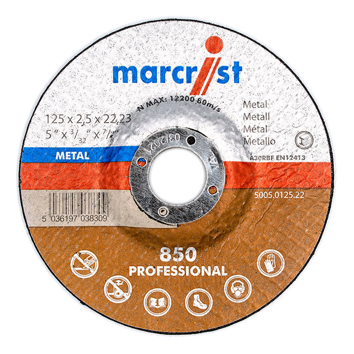 Marcrist 850 Depressed Metal Cutting Disc 25 pcs/pack – My Tool Expert