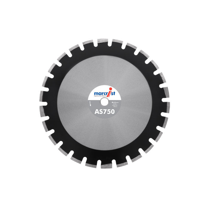 AS750 Diamond Asphalt Cutting Blade Marcrist International